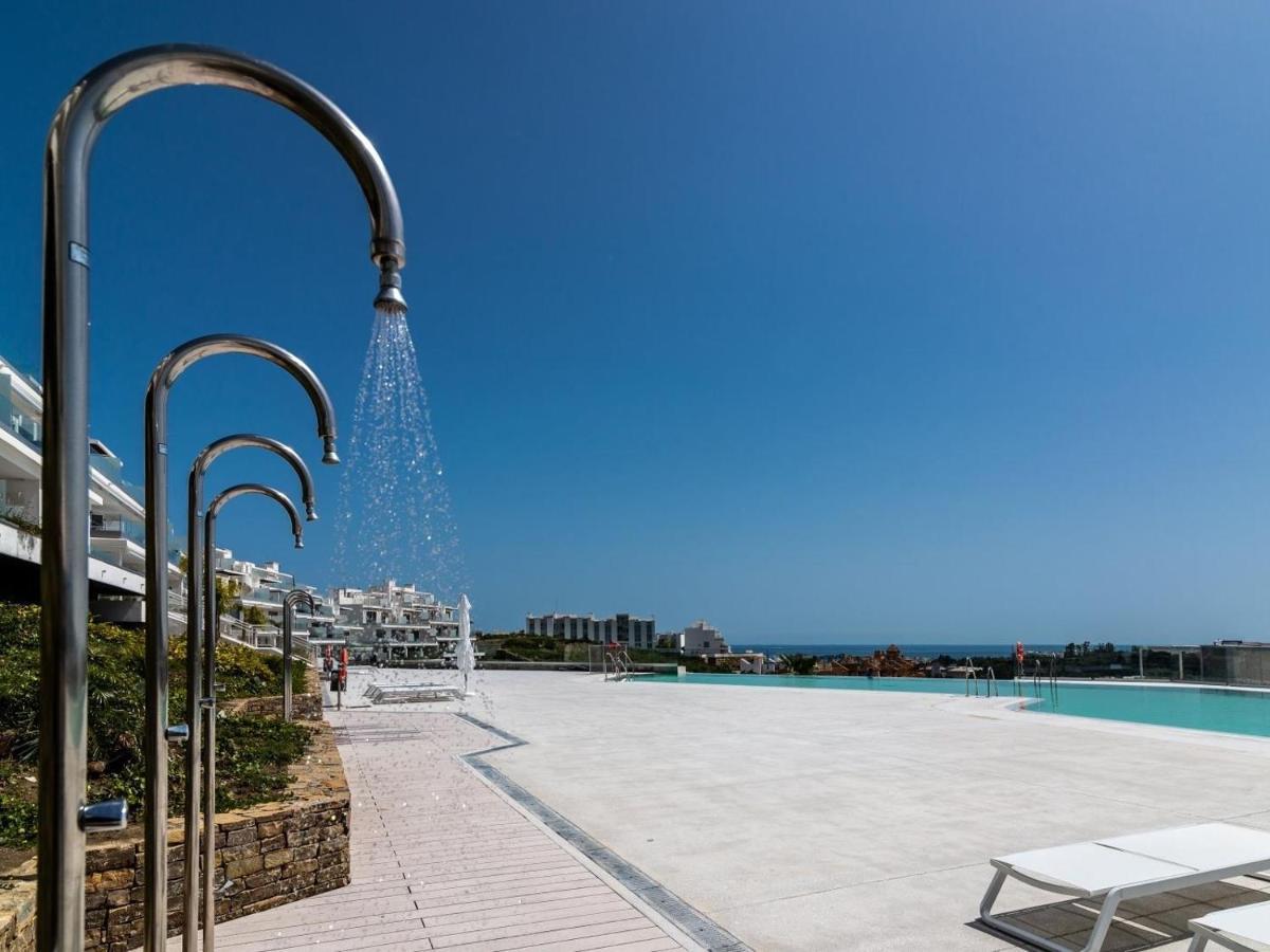 Unique 3-Bdrm Townhouse, Stunning View, Pool & Bbq Apartment Estepona Luaran gambar